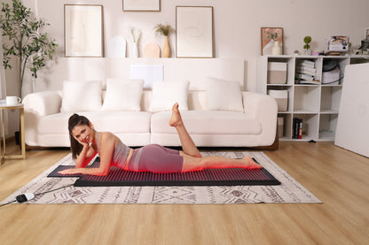 LUMYHEALTH Dual-Pulse Red Light Therapy Mat for Pain Relief