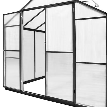 Greenhouse 14-Ft L X 8-Ft W X 6.4-Ft H Gray Greenhouse