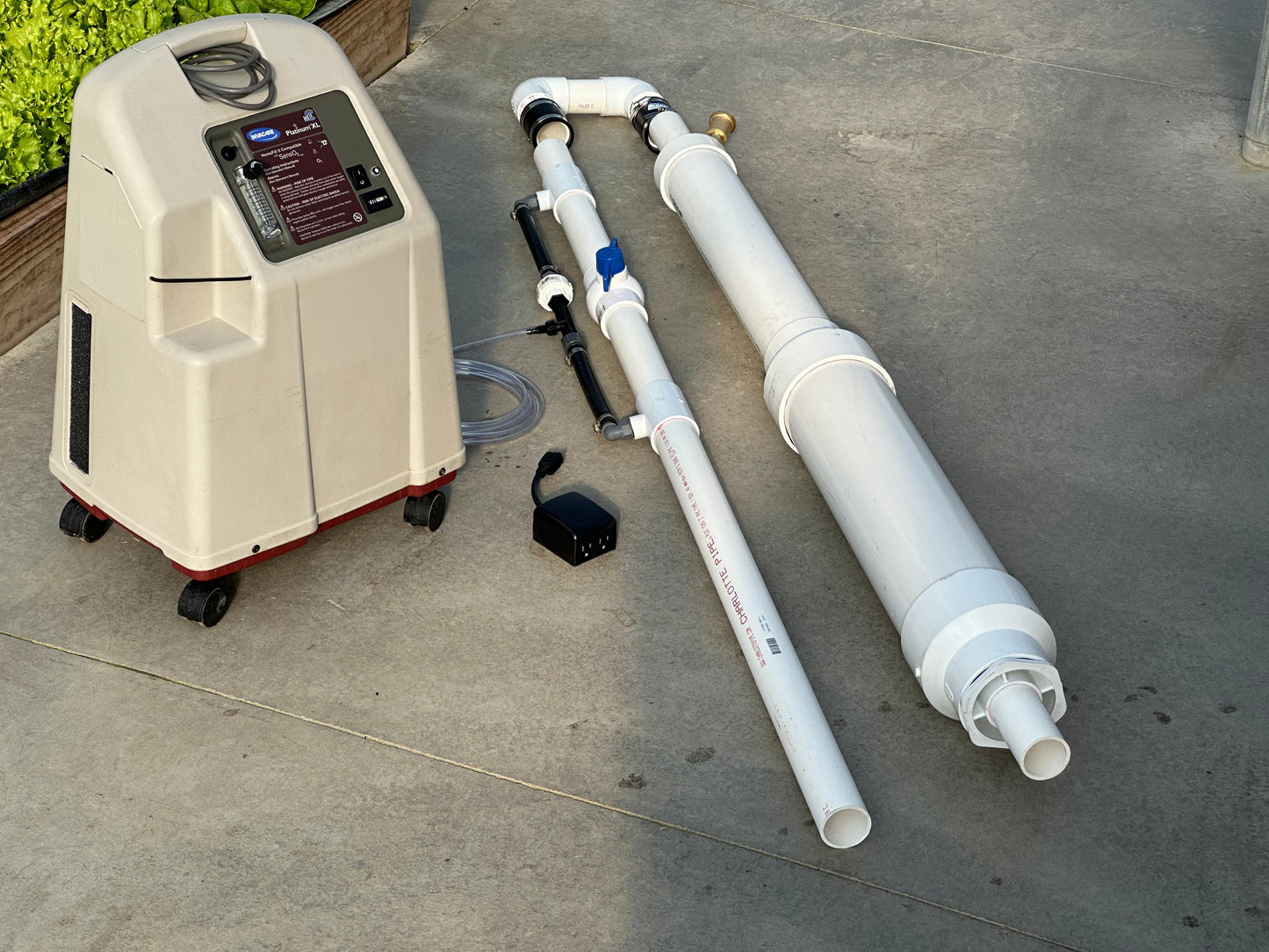 AirCone + Oxygen Concentrator Bundle