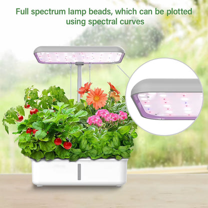 Tuya Wifi Plant Hydroponics System Growing LED Light Soilless Smart Planting Machine Self Watering Indoor Home Gardening Planter