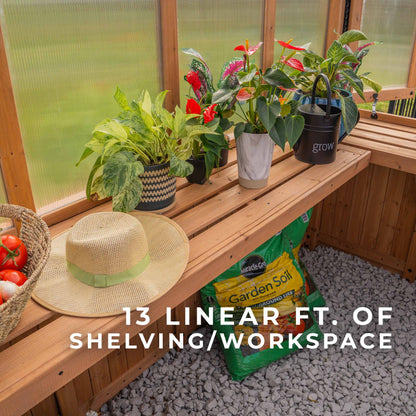 9X6 Willow Greenhouse