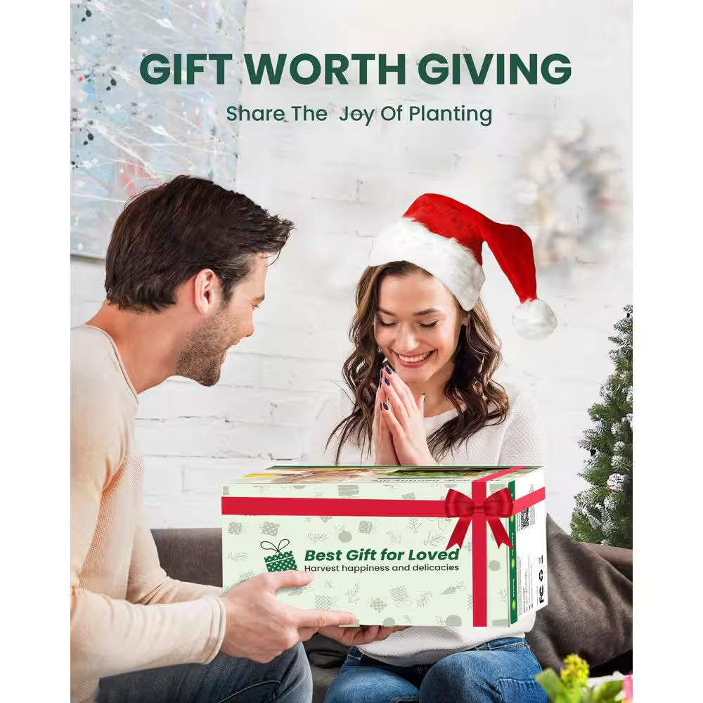 13 Pods Indoor Hydroponic Garden Planter with 5L Water Tank and Smart Growth Light, Vegetable Growing System Kit